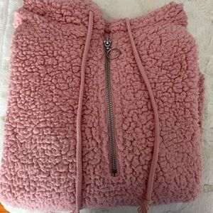 Baby Pink Fuzzy Hoodie💗